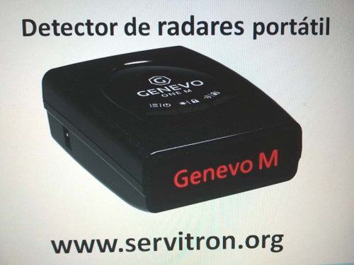 Detector de radares portátil Genevo One M
