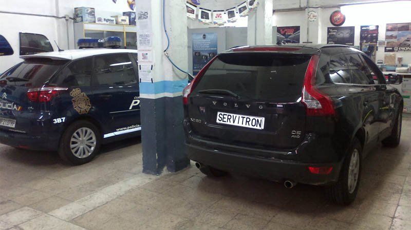 Lunas tintadas automóvil
